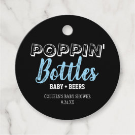 Para Recuerdos Botellas de Poppin Boy Etiquetas Baby Shower Favor