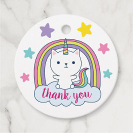 Para Recuerdos Caticorn | Etiquetas Favoritas | Blanco