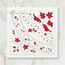 Con cumplimientos Etiquetas de Favor de Regalo Com