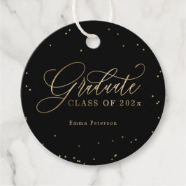 Para Recuerdos Deliciosas etiquetas de la fiesta de graduación