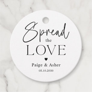 Para Recuerdos Difundir las etiquetas del Boda del amor por la no