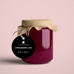Para Recuerdos Diseño de empaquetado de etiquetas Jam Jar Hang