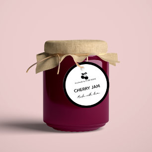 Para Recuerdos Diseño de empaquetado de etiquetas Jam Jar Hang