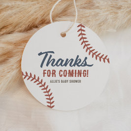 Para Recuerdos Etiquetas Baby Shower Favor del Béisbol