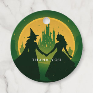 Para Recuerdos Etiquetas Baby Shower Favorita Malvadas - Elphaba 