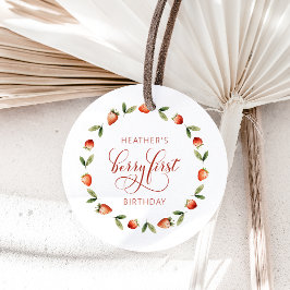 Para Recuerdos Etiquetas Berry First Favor