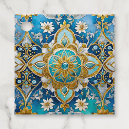 Para Recuerdos Etiquetas bizantinas de regalo de arte de joyas co