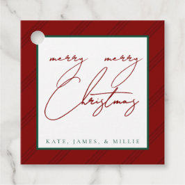 Para Recuerdos Etiquetas clásicas de regalo de vacaciones en band