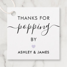 Para Recuerdos Etiquetas de agradecimiento por pasar por aquí, Et