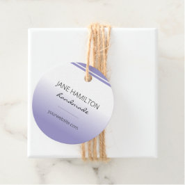 Para Recuerdos Etiquetas de empaquetado de Personalizados púrpura