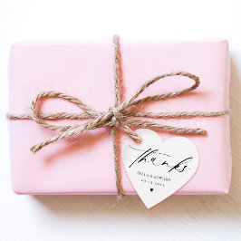 Para Recuerdos Etiquetas de Favor de Boda minimalistas