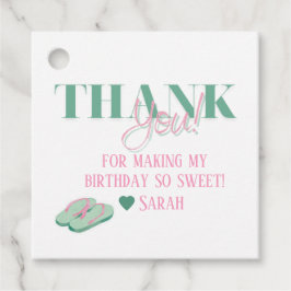 Para Recuerdos etiquetas de favor de grupos de reserva previa