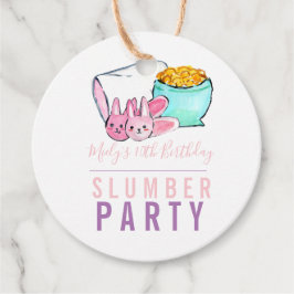 Para Recuerdos Etiquetas de favor de la fiesta de cumpleaños sobr