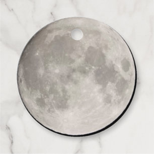 Para Recuerdos Etiquetas de Favor de la Superluna