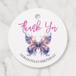 Para Recuerdos Etiquetas de Favor de Mariposa Mágica