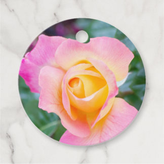 Para Recuerdos Etiquetas de Favor de Rosa Rosa