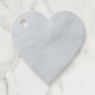 Para Recuerdos Etiquetas de Favor del Corazón de Piedra de Mármol