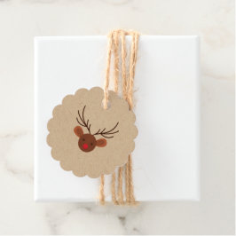 Para Recuerdos Etiquetas de Favor del Reno