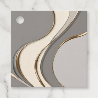 Para Recuerdos Etiquetas de favor multipropósito en gráfico elega