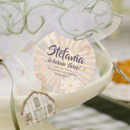 Para Recuerdos Etiquetas de Favor Personalizadas Cumpleaños Niña