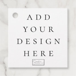 Para Recuerdos Etiquetas de favoritos cuadradas de 2"x2"