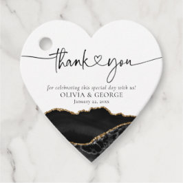 Para Recuerdos Etiquetas de favoritos de corazón de los Bodas de 