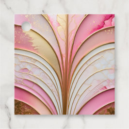 Para Recuerdos Etiquetas de regalo coloridas Art Déco