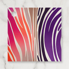 Para Recuerdos Etiquetas de regalo con estampado de animal colori