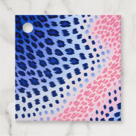Para Recuerdos Etiquetas de regalo con estampado de animal colori