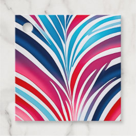 Para Recuerdos Etiquetas de regalo con estampado de animal colori