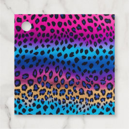 Para Recuerdos Etiquetas de regalo con estampado de animal colori