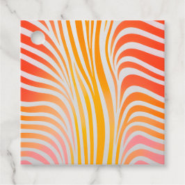 Para Recuerdos Etiquetas de regalo con estampado de animal colori