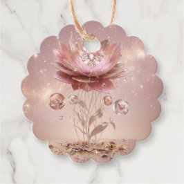 Para Recuerdos Etiquetas de regalo con forma de flor de mandala n