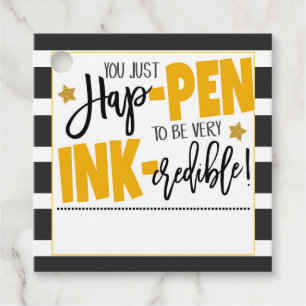 Para Recuerdos Etiquetas de regalo de agradecimiento a Pen
