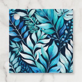 Para Recuerdos Etiquetas de regalo de arte botánico coloridas