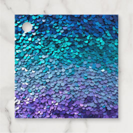 Para Recuerdos Etiquetas de regalo de arte con lentejuelas colori