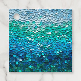 Para Recuerdos Etiquetas de regalo de arte con lentejuelas colori
