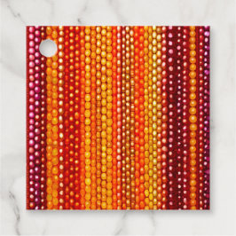 Para Recuerdos Etiquetas de regalo de arte de abalorios de colore