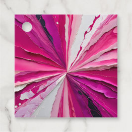 Para Recuerdos Etiquetas de regalo de arte de collage de papel co