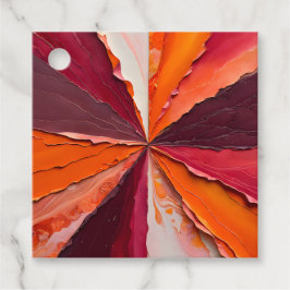 Para Recuerdos Etiquetas de regalo de arte de collage de papel co