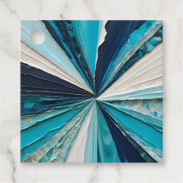 Para Recuerdos Etiquetas de regalo de arte de collage de papel co