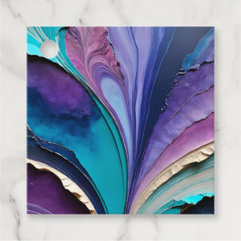 Para Recuerdos Etiquetas de regalo de arte de collage de papel co