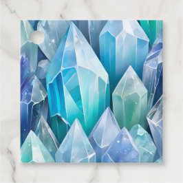 Para Recuerdos Etiquetas de regalo de arte de cristal de roca col