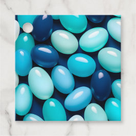 Para Recuerdos Etiquetas de regalo de arte de jelly bean colorida