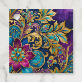 Para Recuerdos Etiquetas de regalo de arte de joyas bizantinas co