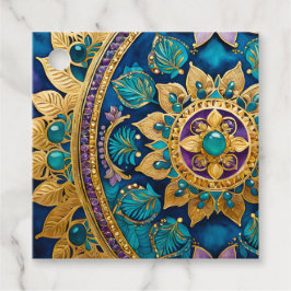Para Recuerdos Etiquetas de regalo de arte de joyas bizantinas co