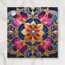 Para Recuerdos Etiquetas de regalo de arte de joyas bizantinas co