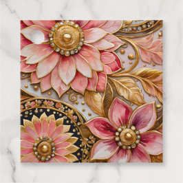 Para Recuerdos Etiquetas de regalo de arte de joyas bizantinas co
