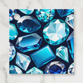 Para Recuerdos Etiquetas de regalo de arte de joyas coloridas