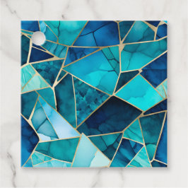 Para Recuerdos Etiquetas de regalo de arte de mosaico de vidrio c